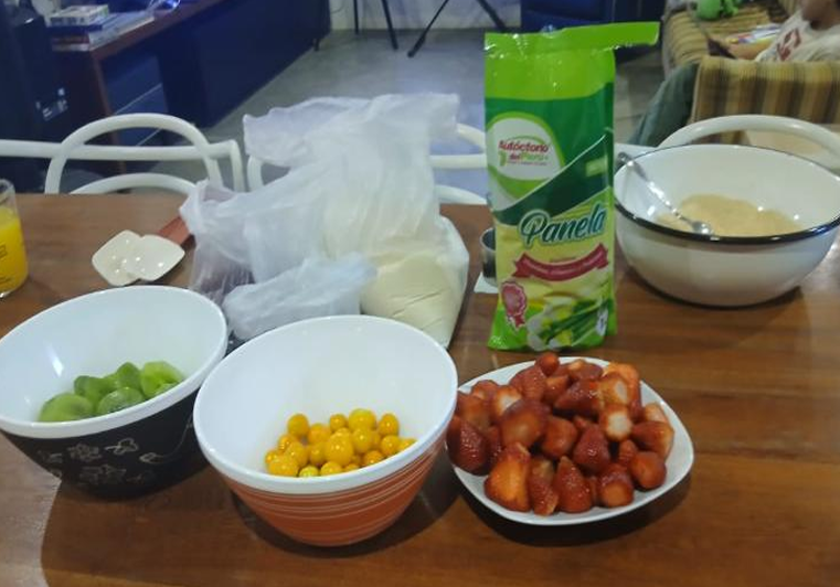 Ingredientes utilizados en el proyecto